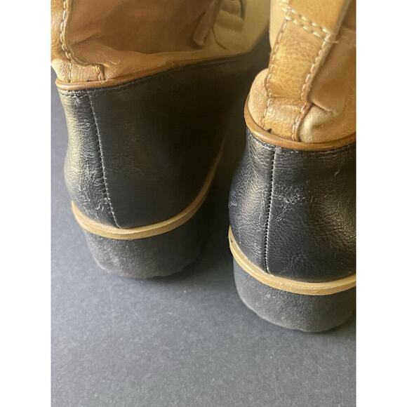 JBU by Jambu 8 M Women's Maldive Weather Ready Boots Faux Fur Lined Lace Up Tan - Picture 4 of 8